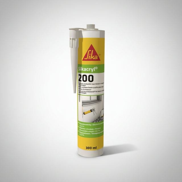 Sika Sikacryl 200 Ακρυλικό Σφραγιστικό Εσωτερικής - Εξωτερικής Χρήσης ΛΕΥΚΟ
