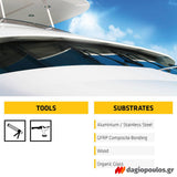 Sika Sikaflex 295 UV Marine Σφραγιστικό - Συγκολλητικό Οργανικών Κρυστάλλων & Ναυπηγικών Εφαρμογών ΜΑΥΡΟ