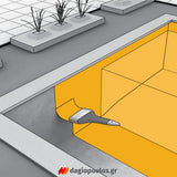 Sika Sikagard®140 Pool Χρώμα Νερού Ενός Συστατικού Για Πισίνες & Δεξαμενές ADRIATIC BLUE