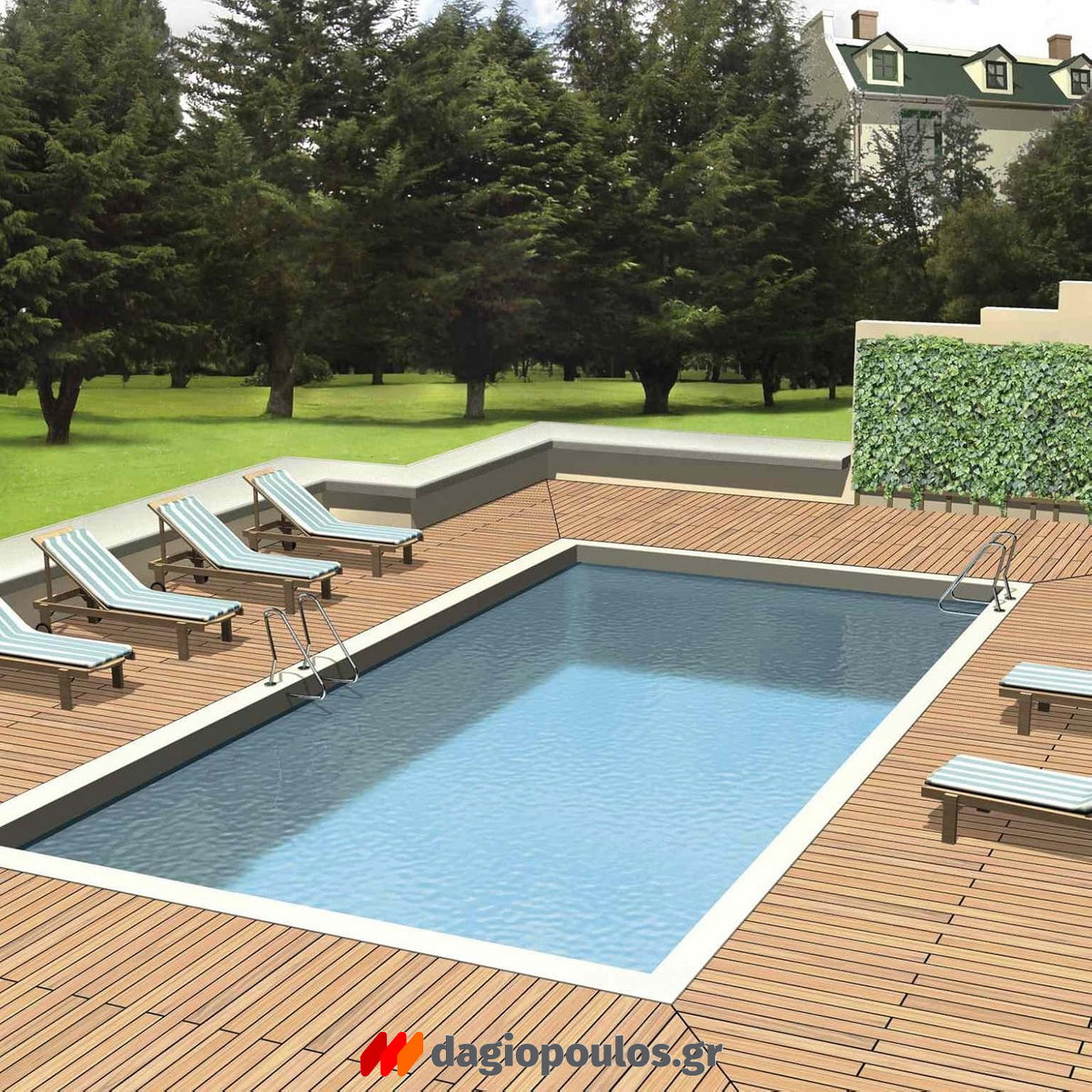 Sika Sikagard®140 Pool Χρώμα Νερού Ενός Συστατικού Για Πισίνες & Δεξαμενές ADRIATIC BLUE