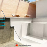 Sika Sikagard 160 MP Έγχρωμη Αλειφατική Πολυουρεθανική Βαφή Πισίνας Δεξαμενών 2 Συστατικών ΜΠΕΖ RAL 1013