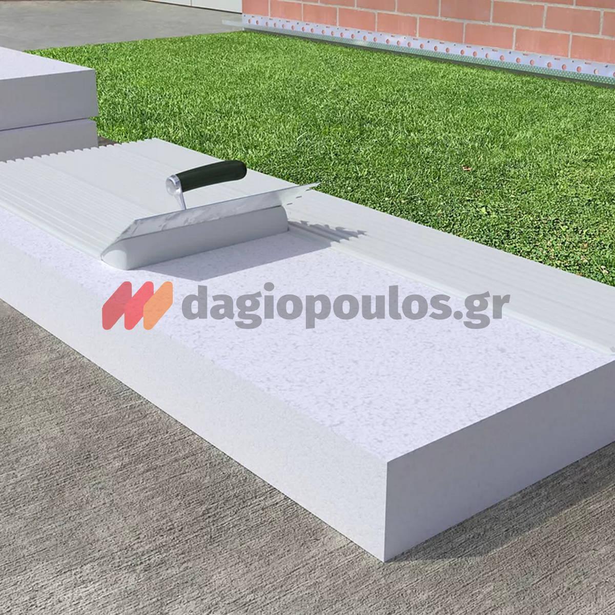 Sika ThermoCoat 100 Pro Τσιμεντοειδές Κονίαμα Συγκόλλησης Θερμομονωτικών Πλακών ΛΕΥΚΟ