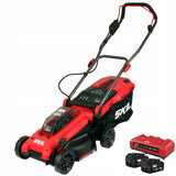Skil 0130 CA 40V Max Brushless Χλοοκοπτική Μηχανή Γκαζόν Μπαταρίας Ωθούμενη 36V Li-Ion Με 2Μπατ.4.0Ah - Φορτιστή