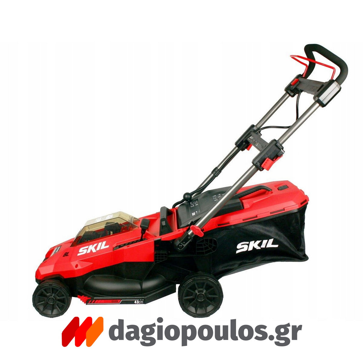 Skil 0140 CA 40V Max Brushless Χλοοκοπτική Μηχανή Γκαζόν Μπαταρίας Ωθούμενη 36V Li-ion Με 2 Μπαταρίες 4.0Ah