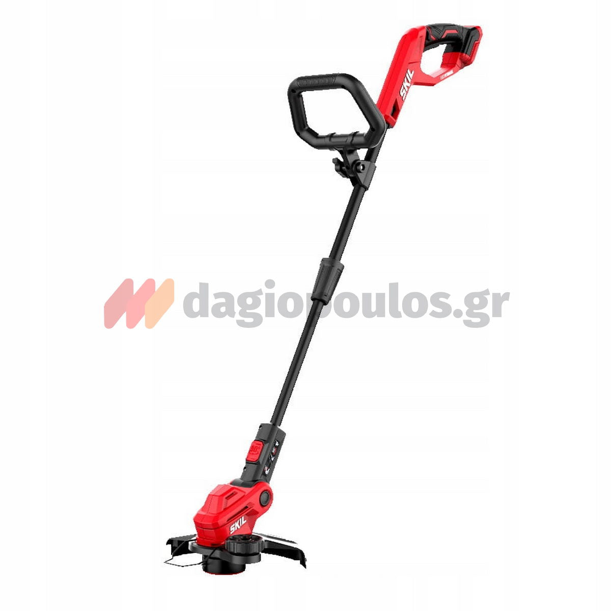 Skil Σετ Μηχανή Γκαζόν 0130 CA - Χλοοκοπτικό Μεσινέζας 0230 CA Με 2 Μπατ.4.0Ah - Φορτιστή