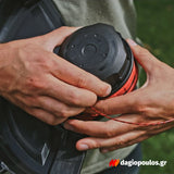 Skil 0250 CA 20V Max Brushless Θαμνοκοπτικό Χορτοκοπτικό Μπαταρίας 18V Li-Ion Με Μπαταρία 4.0Ah