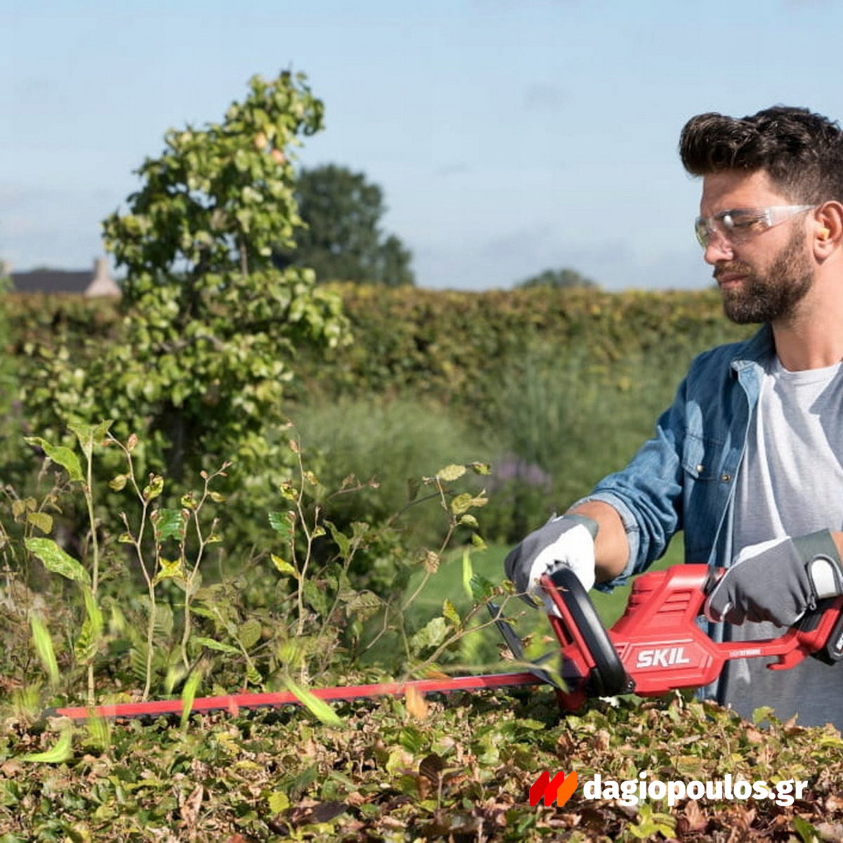 Skil 0429 CA 20V Max Ψαλίδι Μπορντούρας (Μπορντουροψάλιδο) Μπαταρίας 18V Li-Ion Διπλής Λάμας SOLO