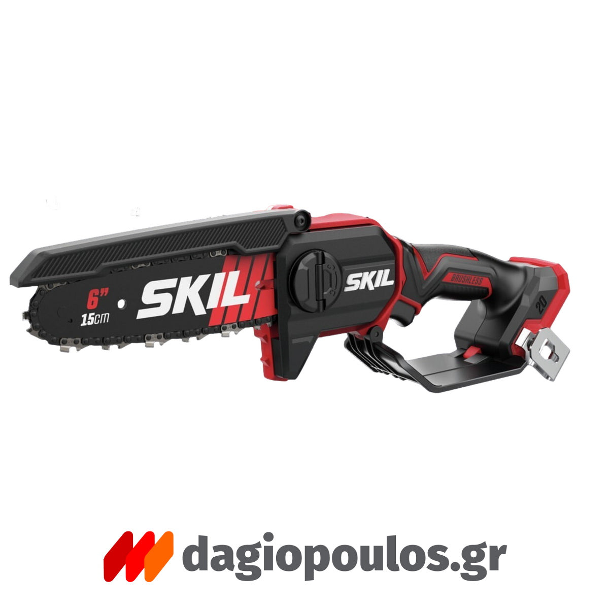 Skil 0512 CA 20V Max Brushless Αλυσοπρίονο Μπαταρίας Mini 15cm 18V Li-Ion SOLO