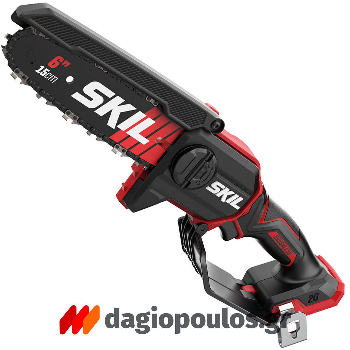 Skil 0512 CA 20V Max Brushless Αλυσοπρίονο Μπαταρίας Mini 15cm 18V Li-Ion SOLO
