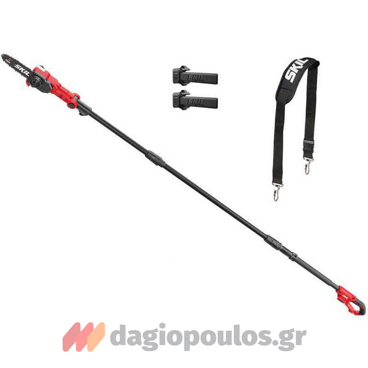 Skil 0650 CA 20V Max Αλυσοπρίονο Τηλεσκοπικό Μπαταρίας 18V Li-Ion 20cm Με Μπαταρία 4.0Ah