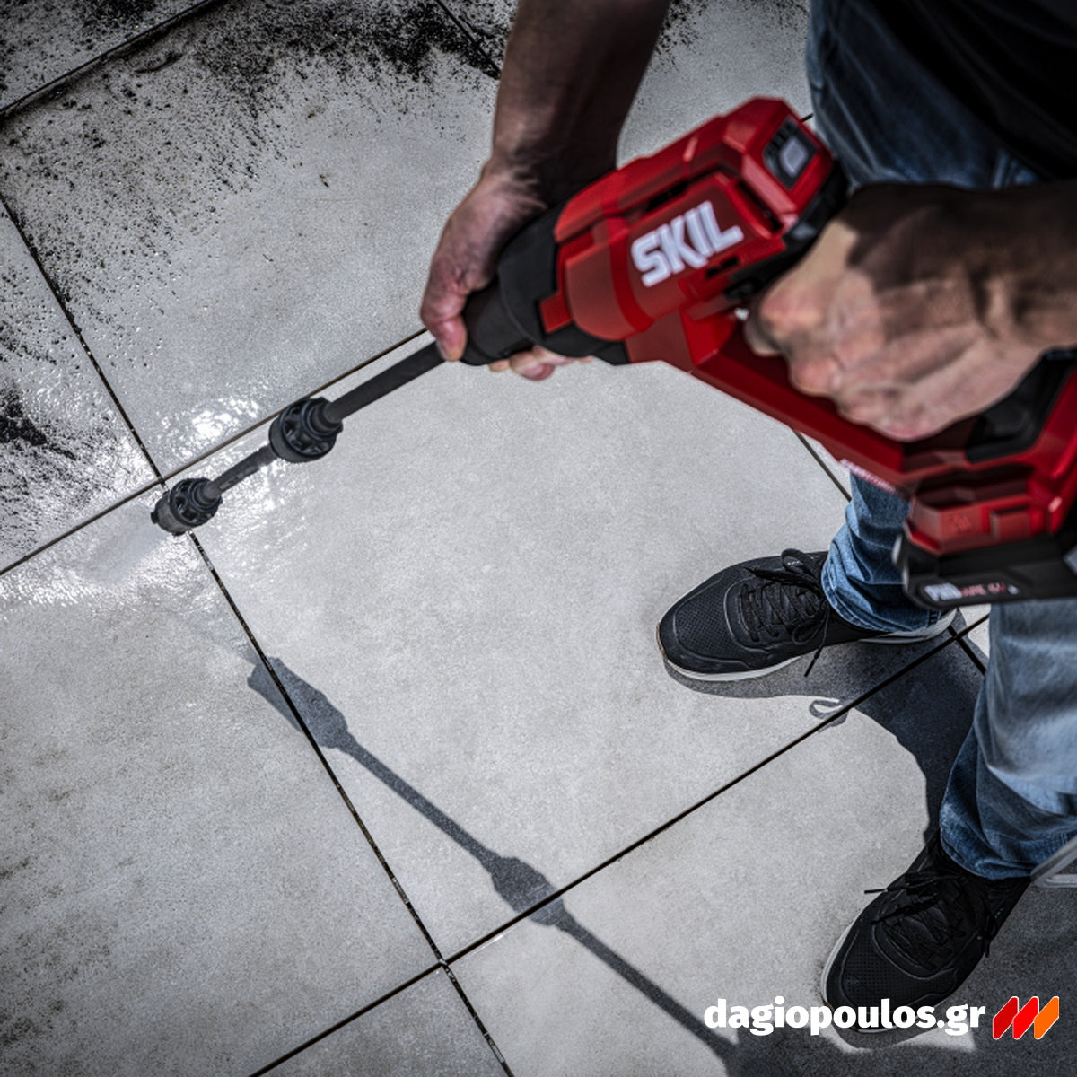 Skil 0762 CA 20V Max Πλυστικό Υψηλής Πίεσης Μπαταρίας 20V Li-Ion 24Bar SOLO