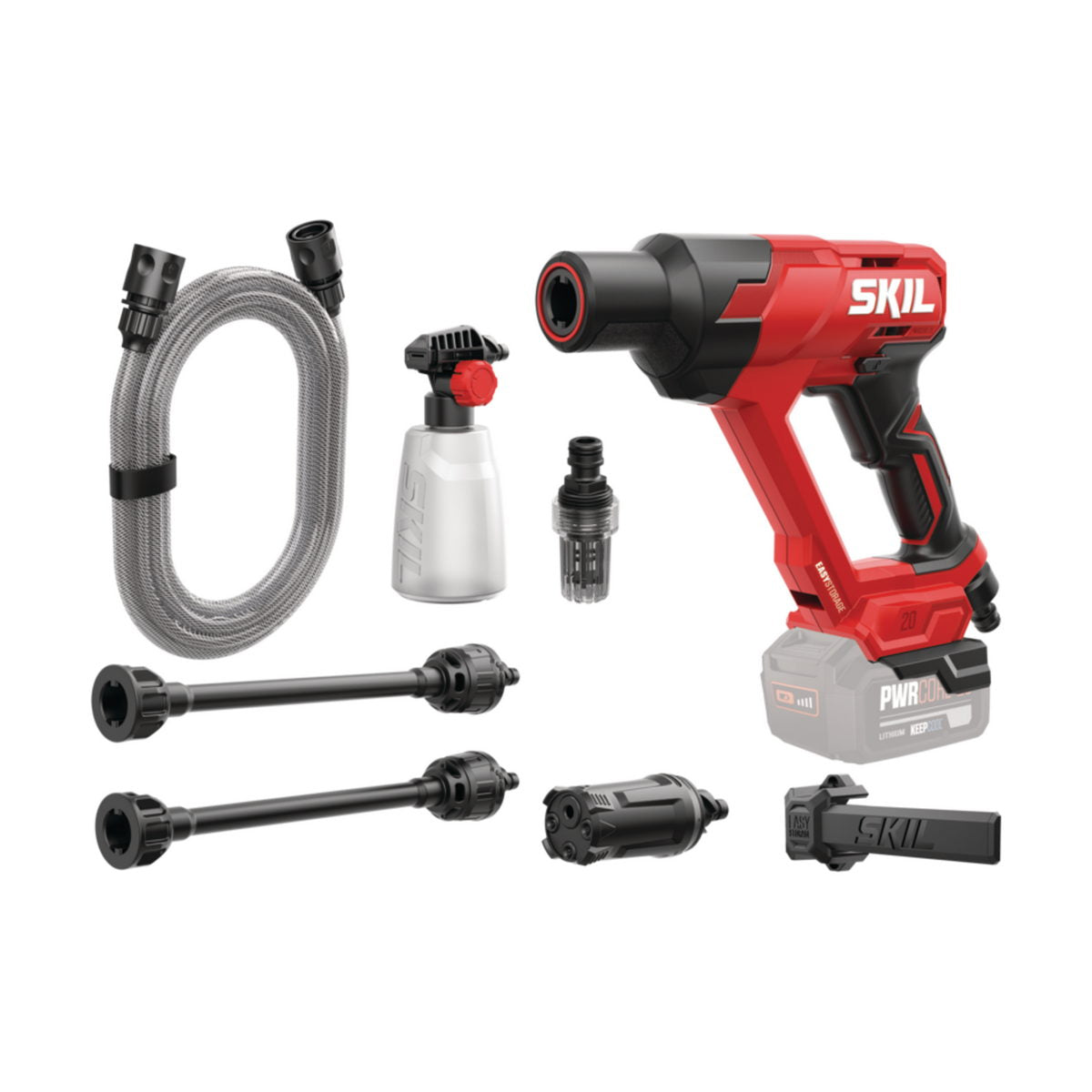 Skil 0762 CA 20V Max Πλυστικό Υψηλής Πίεσης Μπαταρίας 20V Li-Ion 24Bar SOLO