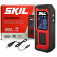 Skil 1930 μετρητής αποστάσεων laser 30m επαναφορτιζόμενος με φωτιζόμενη οθόνη