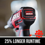 Skil 3075 CA - 3231 CA 20V Max ΣΕΤ Brushless Κρουστικό Δραπανοκατσάβιδο - Παλμικό Κατσαβίδι 20V Li-Ion 2 Μπατ.4.0Ah - Ταχυφορτιστής - Βαλίτσα