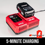 Skil 3075 CA - 3231 CA 20V Max ΣΕΤ Brushless Κρουστικό Δραπανοκατσάβιδο - Παλμικό Κατσαβίδι 20V Li-Ion 2 Μπατ.4.0Ah - Ταχυφορτιστής - Βαλίτσα