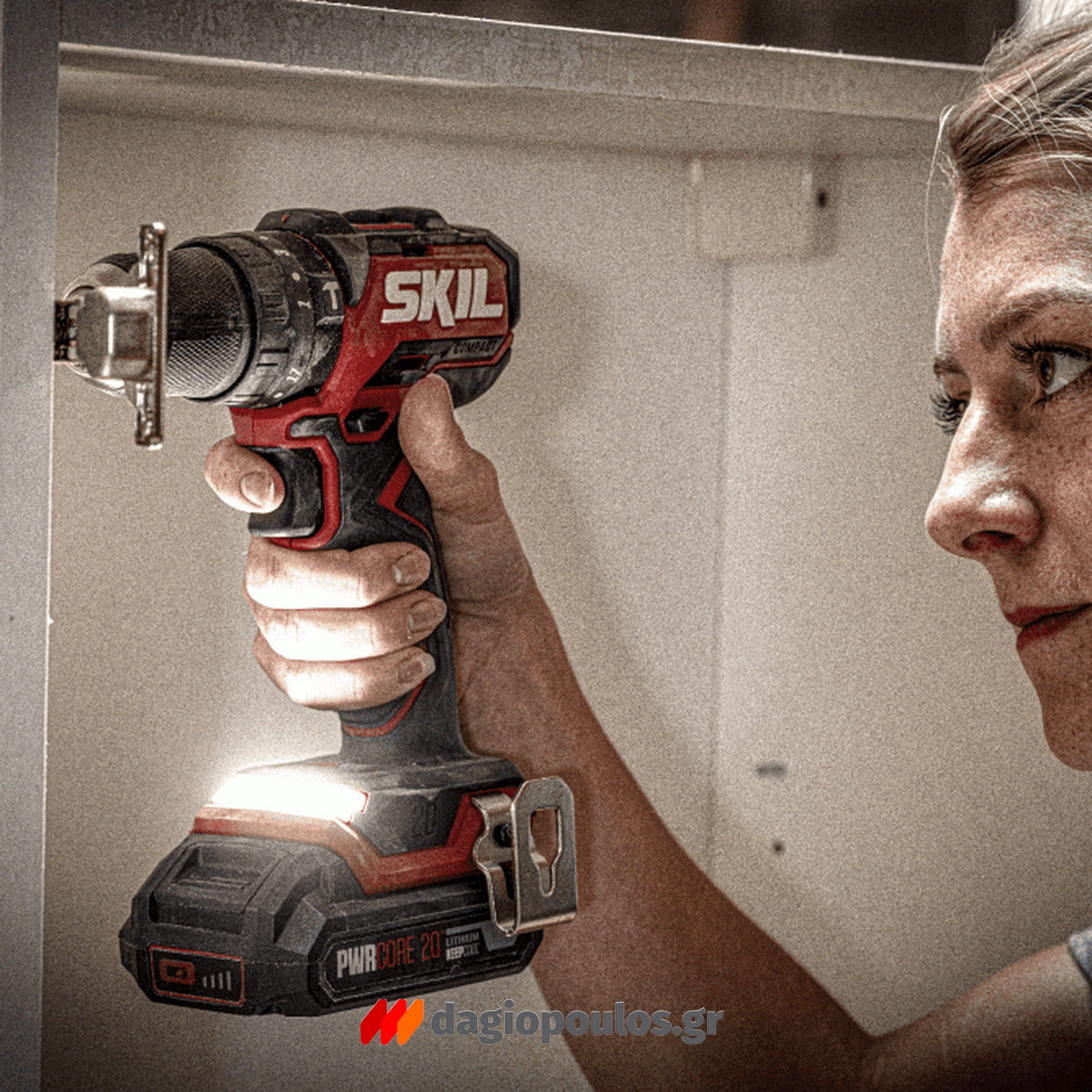 Skil 3075 CA - 3231 CA 20V Max ΣΕΤ Brushless Κρουστικό Δραπανοκατσάβιδο - Παλμικό Κατσαβίδι 20V Li-Ion 2 Μπατ.4.0Ah - Ταχυφορτιστής - Βαλίτσα