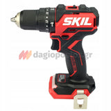 Skil 3075 JA 20V Max Brushless Κρουστικό Δραπανοκατσάβιδο Μπαταρίας 18V Li-Ion SOLO Με Βαλίτσα