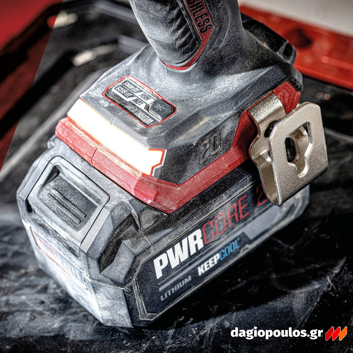 Skil 3085 CA 20V Max Brushless Κρουστικό Δραπανοκατσάβιδο Μπαταρίας 20V Li-Ion & 3111 AA Μπαταρία 4.0Ah Ταχυφορτιστής