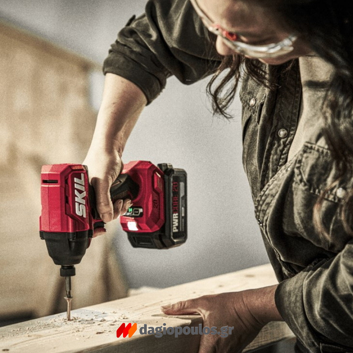 Skil 3211 CA 20V Max Brushless Παλμικό Κατσαβίδι Μπαταρίας 20V Li-Ion SOLO