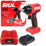 Skil 3241 CA 20V Max Brushless Μπουλονόκλειδο Μπαταρίας 1/2" 20V Li-Ion & 3116 AA Μπαταρία 2.0Ah - Φορτιστής
