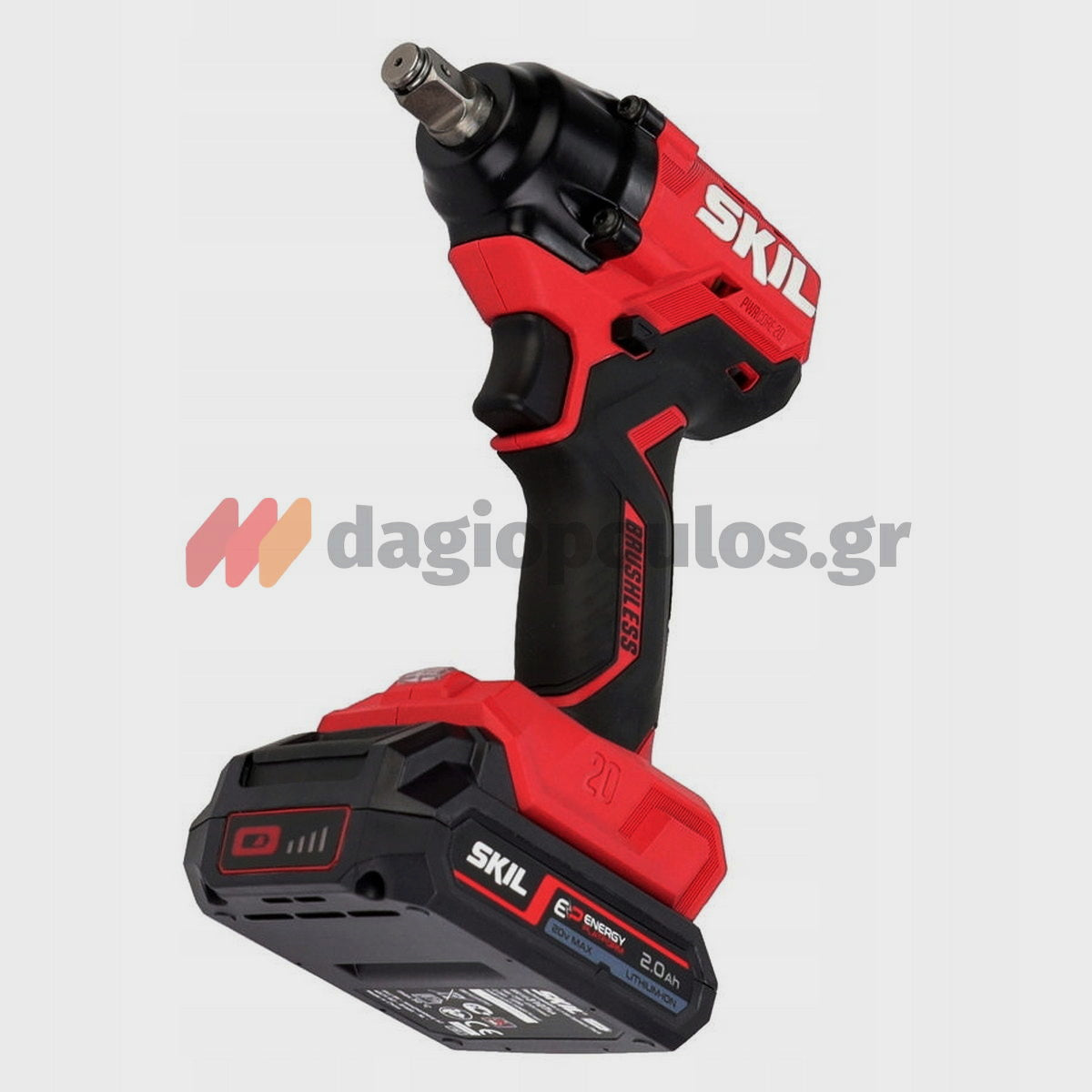 Skil 3241 CA 20V Max Brushless Μπουλονόκλειδο Μπαταρίας 1/2" 20V Li-Ion & 3116 AA Μπαταρία 2.0Ah - Φορτιστής