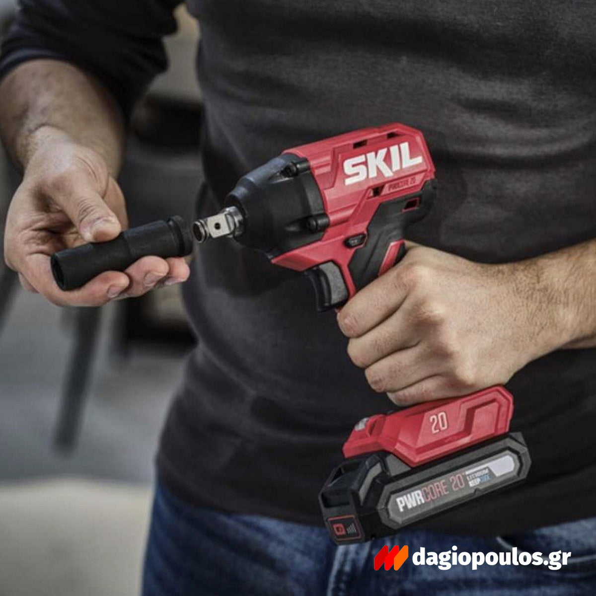 Skil 3241 CA 20V Max Brushless Μπουλονόκλειδο Μπαταρίας 1/2" 20V Li-Ion SOLO