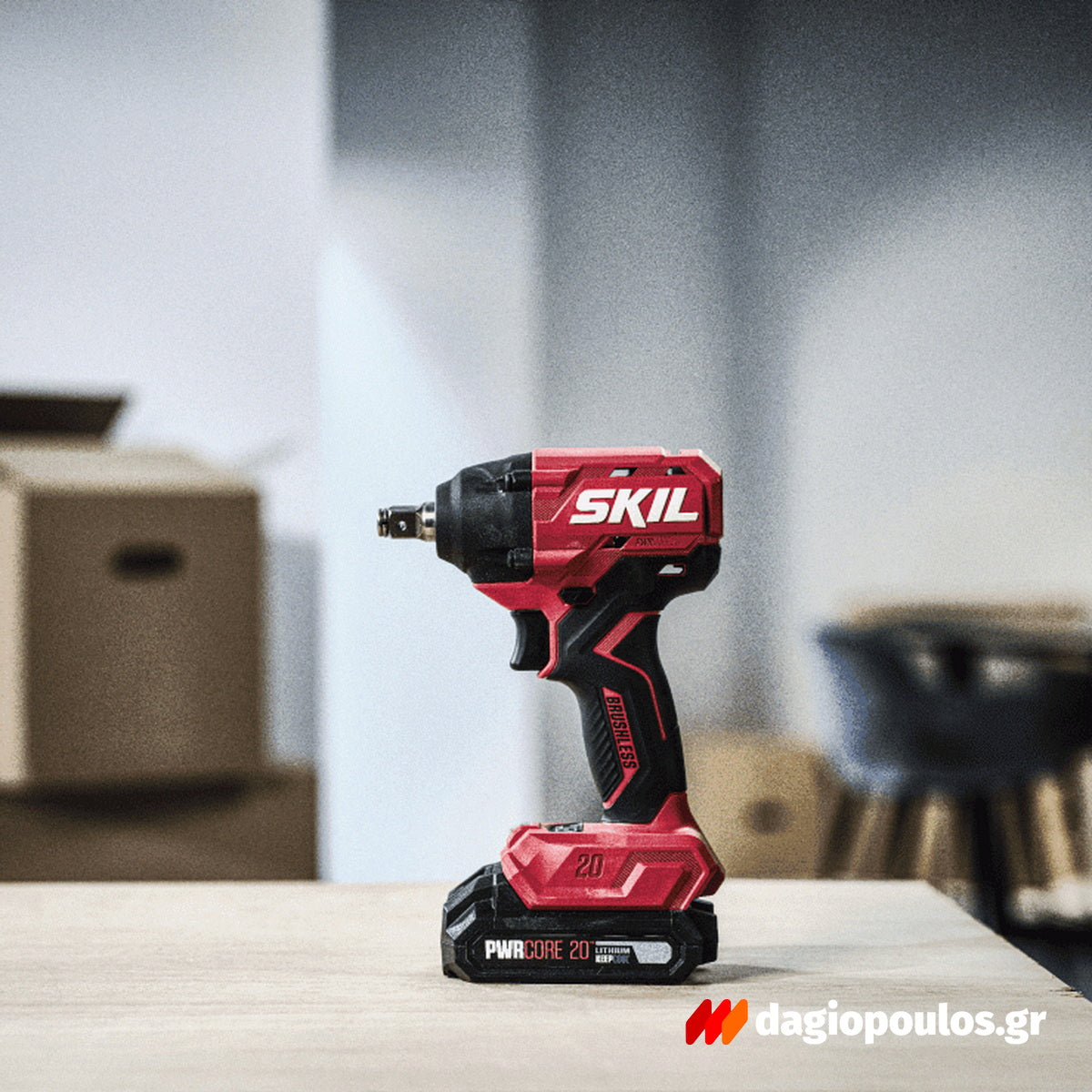 Skil 3241 CA 20V Max Brushless Μπουλονόκλειδο Μπαταρίας 1/2" 20V Li-Ion SOLO