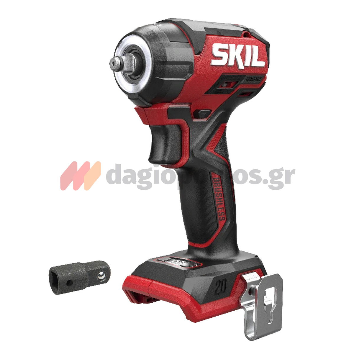 Skil 3265 CA 20V Max Brushless Μπουλονόκλειδο Μπαταρίας 20V Li-Ion & 3110 AA Μπαταρία 2.5Ah Φορτιστής