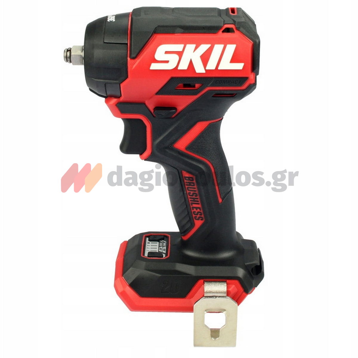 Skil 3265 CA 20V Max Brushless Μπουλονόκλειδο Μπαταρίας 20V Li-Ion & 3110 AA Μπαταρία 2.5Ah Φορτιστής