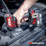 Skil 3265 CA 20V Max Brushless Μπουλονόκλειδο Μπαταρίας 20V Li-Ion & 3110 AA Μπαταρία 2.5Ah Φορτιστής
