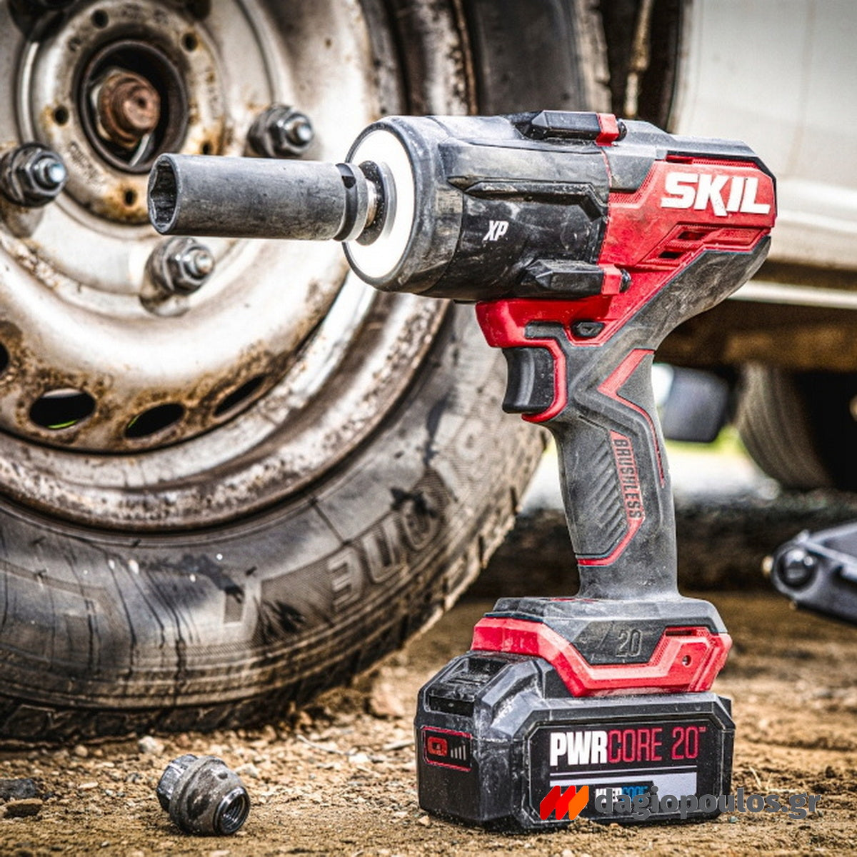 Skil 3285 JA 20V Max Brushless Μπουλονόκλειδο Μπαταρίας 18V Li-Ion 700Nm 1/2" SOLO