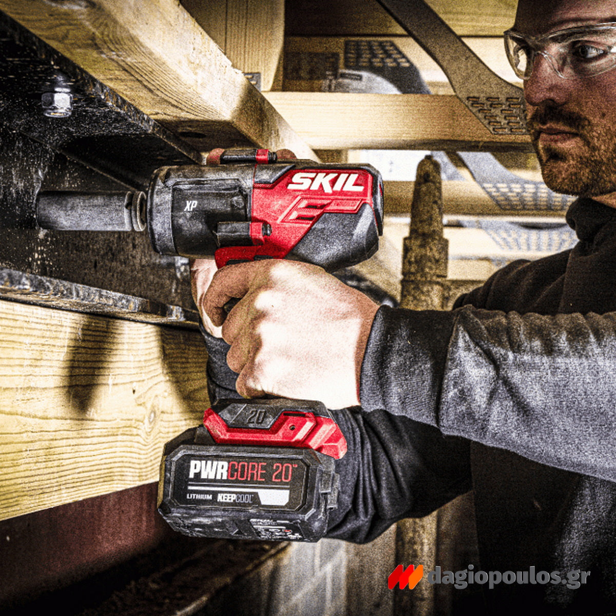 Skil 3285 JA 20V Max Brushless Μπουλονόκλειδο Μπαταρίας 18V Li-Ion 700Nm 1/2" SOLO