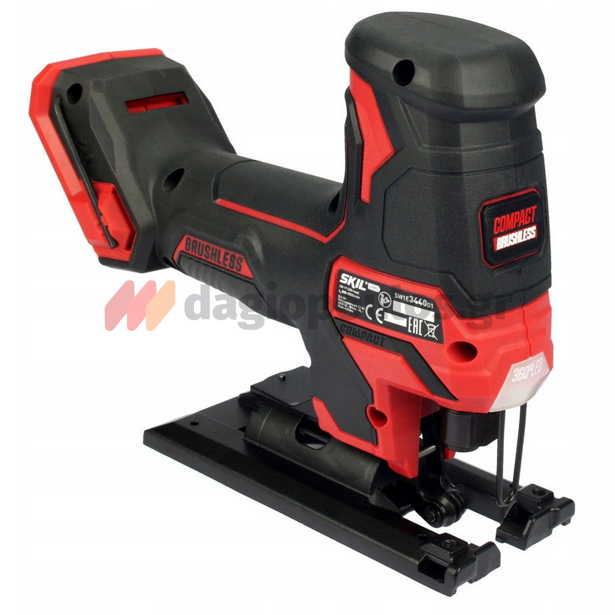 Skil 3440 CA 20V Max Brushless Σέγα Μπαταρίας 18V Li-Ion Με 3116 AA Μπαταρία 4.0Ah - Φορτιστή