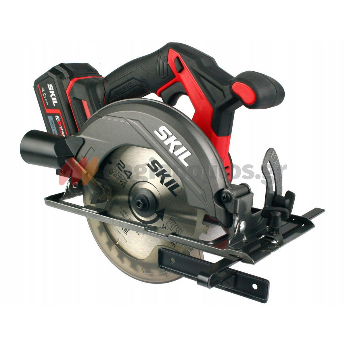 Skil 3550 CA 20V Max Brushless Δισκοπρίονο Μπαταρίας 18V Li-Ion 165mm Με 3111 AA Μπαταρία 4.0Ah - Φορτιστή