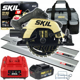 Skil 3575 DB 20V Brushless Δισκοπρίονο Μπαταρίας 18V Li-Ion 184mm Με Μπαταρία 4.0Ah