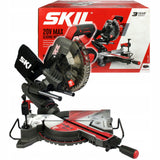 Skil 3590 CA 20V Max Φαλτσοπρίονο Πάγκου Συρόμενο (Radial) Μπαταρίας 18V Li-Ion 216mm Με 2 Μπαταρίες 4.0Ah