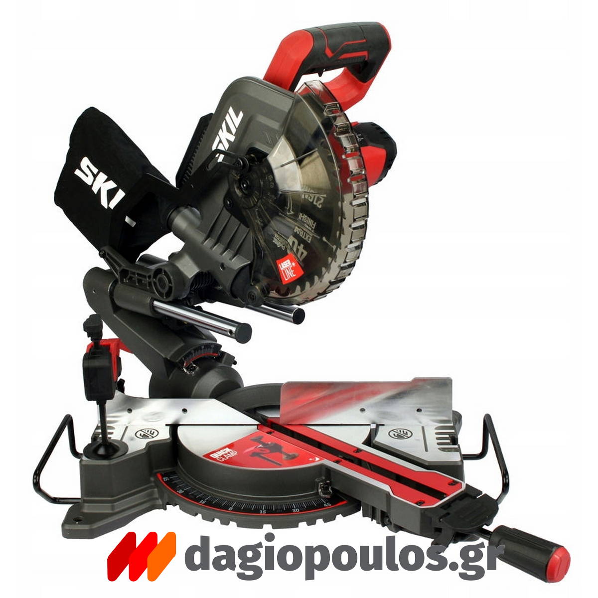 Skil 3590 CA 20V Max Φαλτσοπρίονο Πάγκου Συρόμενο (Radial) Μπαταρίας 18V Li-Ion 216mm SOLO