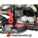 Skil 3590 CA 20V Max Φαλτσοπρίονο Πάγκου Συρόμενο (Radial) Μπαταρίας 18V Li-Ion 216mm SOLO