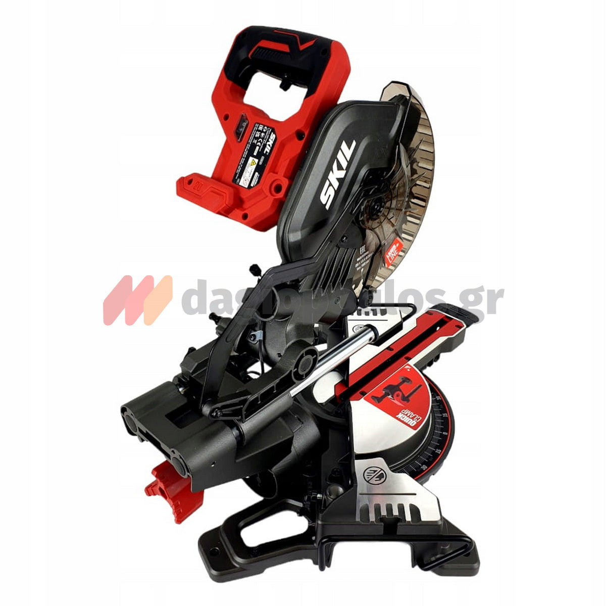 Skil 3590 CA 20V Max Φαλτσοπρίονο Πάγκου Συρόμενο (Radial) Μπαταρίας 18V Li-Ion 216mm Με 2 Μπαταρίες 4.0Ah