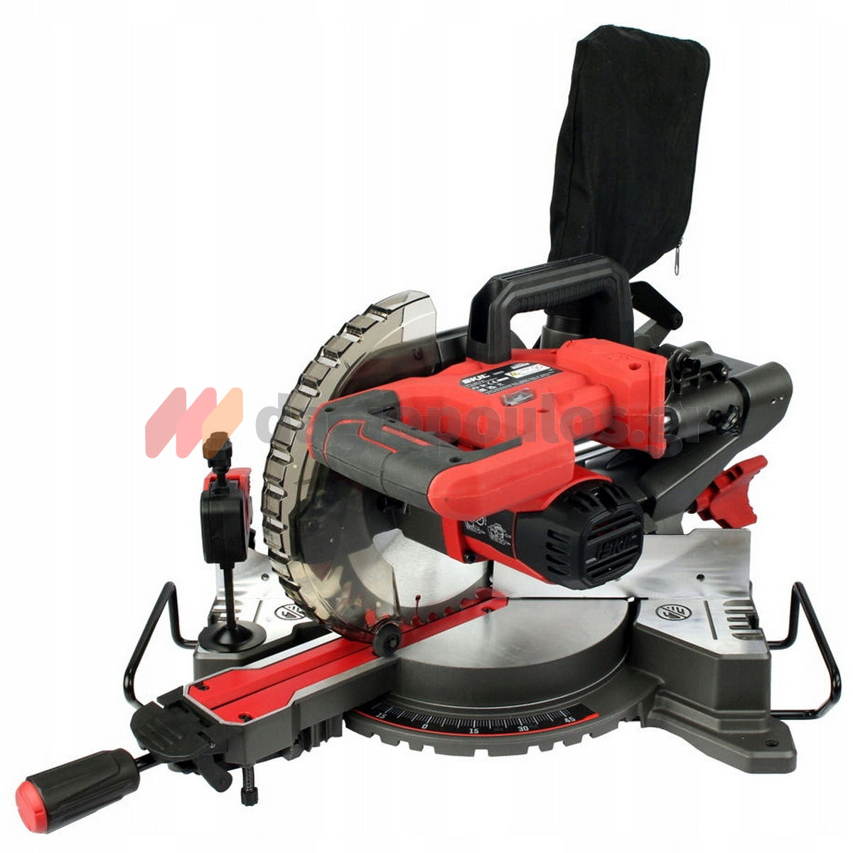 Skil 3590 CA 20V Max Φαλτσοπρίονο Πάγκου Συρόμενο (Radial) Μπαταρίας 18V Li-Ion 216mm Με 2 Μπαταρίες 4.0Ah