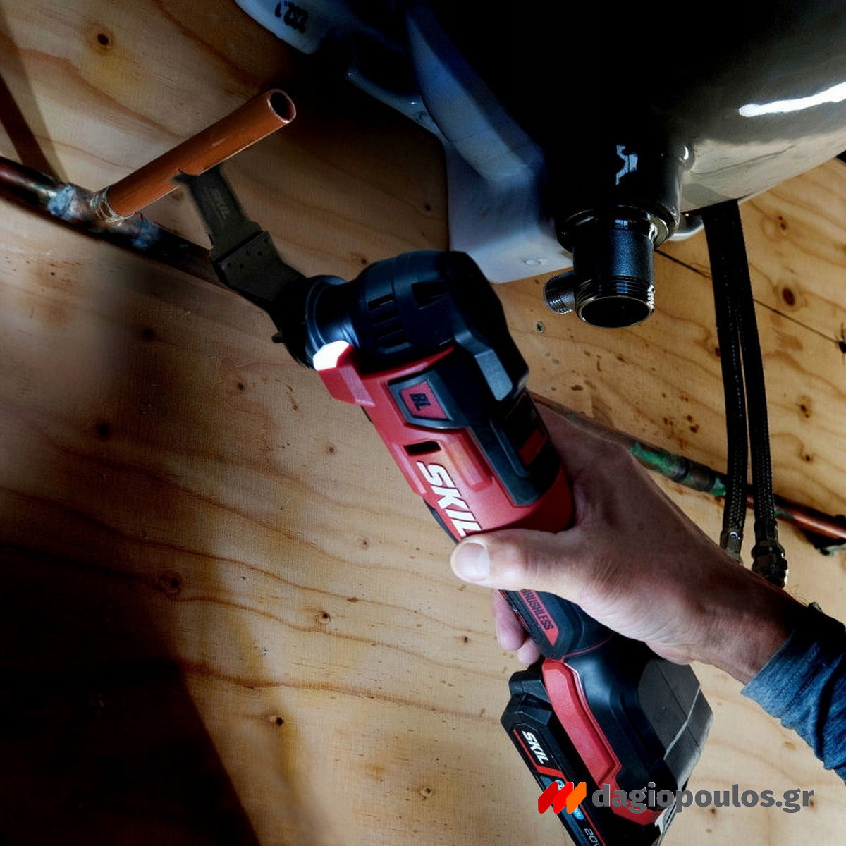 Skil 3650 CA 20V Max Brushless Πολυεργαλείο Μινι Μπαταρίας 18V Li-Ion SOLO