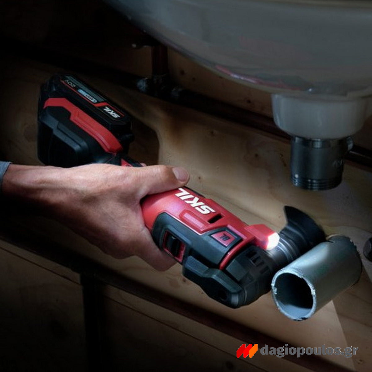 Skil 3650 CA 20V Max Brushless Πολυεργαλείο Μινι Μπαταρίας 18V Li-Ion SOLO