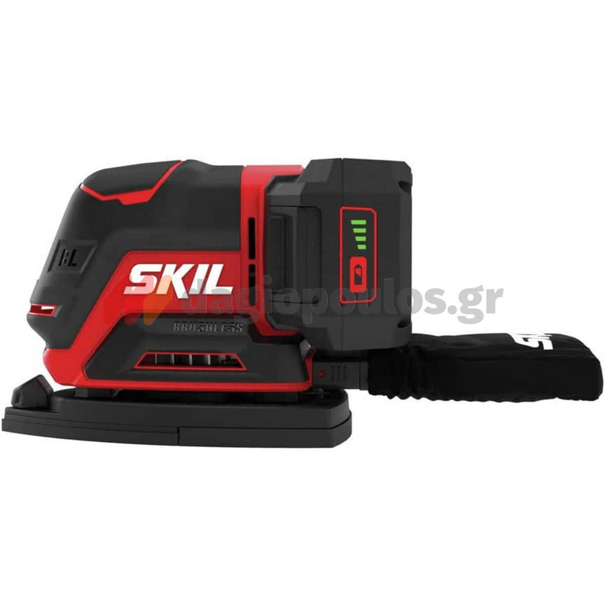 Skil 3720 CD 20V Max Brushless Πολυτριβείο Παλμικό Μπαταρίας 18V Li-Ion SOLO