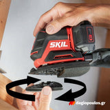 Skil 3720 CD 20V Max Brushless Πολυτριβείο Παλμικό Μπαταρίας 18V Li-Ion SOLO