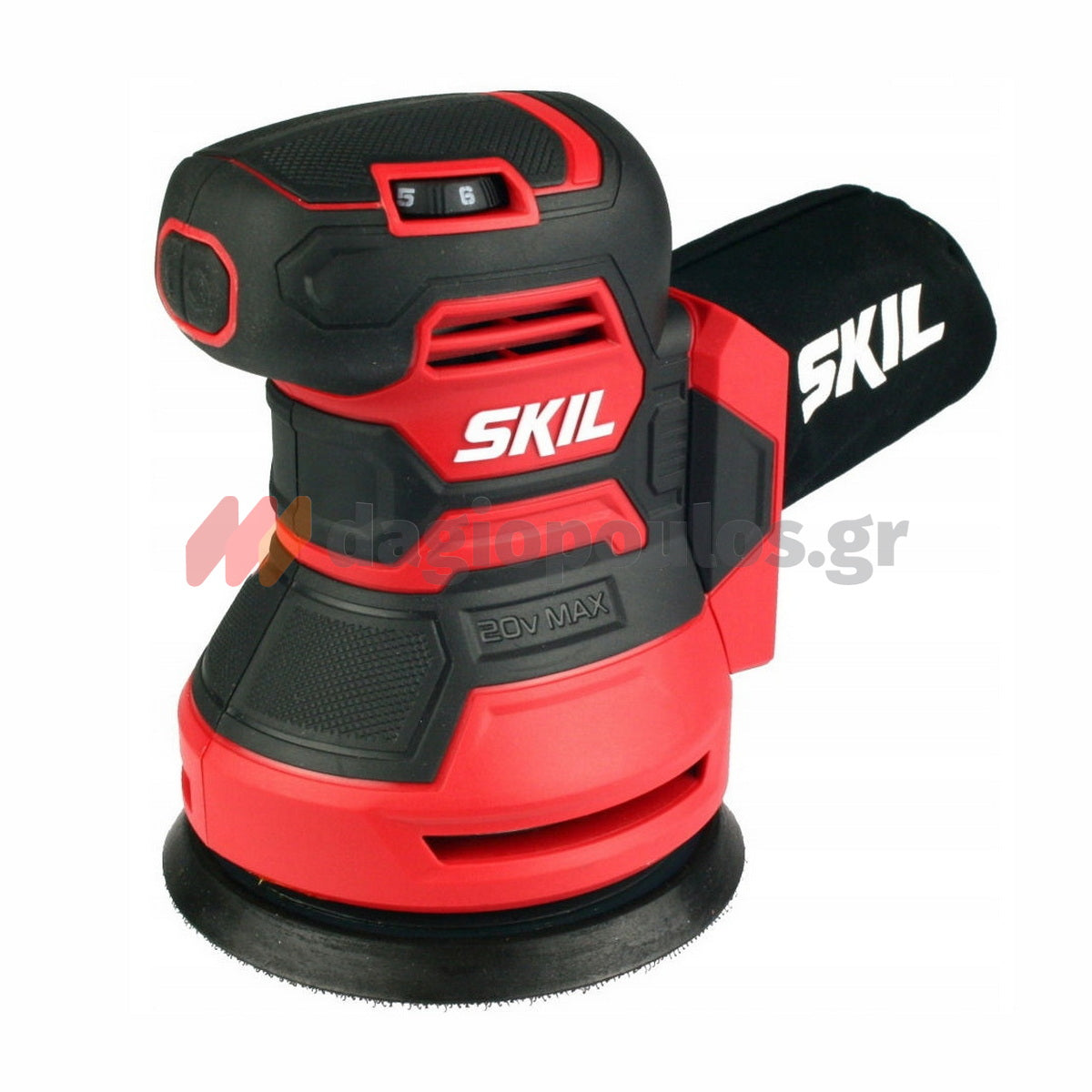 Skil 3745 CA 20V Max Έκκεντρο Περιστροφικό Τριβείο Μπαταρίας 18V Li-Ion 125mm SOLO