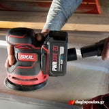 Skil 3750 FA 20V Max Brushless Έκκεντρο Περιστροφικό Τριβείο Μπαταρίας 18V Li-Ion 125mm SOLO