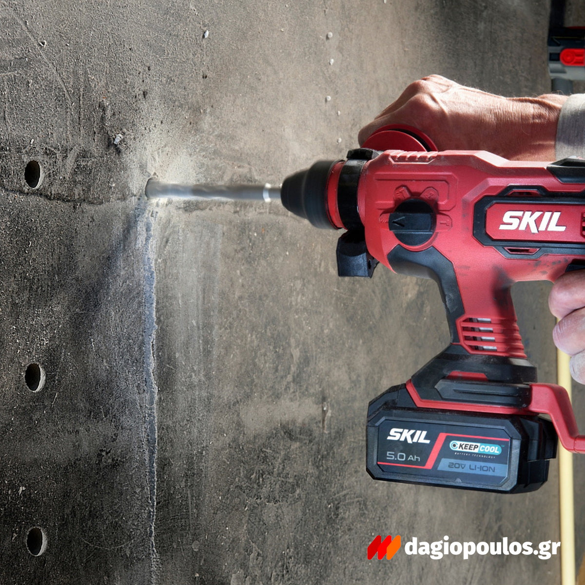 Skil 3850 CA 20V Max SDS Plus Brushless Πνευματικό Περιστροφικό Σκαπτικό Πιστολέτο 20V Li-Ion 2.0J SOLO