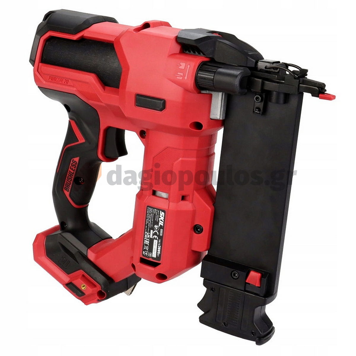 Skil 3885 CA 20V Max Brushless Καρφωτικό Μπαταρίας 18V Li-Ion & Μπαταρία - Φορτιστή 3111 AA