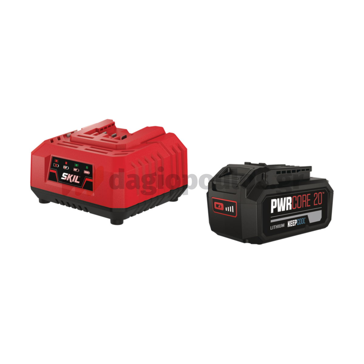 Skil 3923 CA 20V Max Brushless Γωνιακός Τροχός Μπαταρίας 18V Li-Ion 125mm Με 3131 AA  Μπαταρία 4.0Ah - Φορτιστή