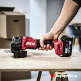 Skil 3923 CA 20V Max Brushless Γωνιακός Τροχός Μπαταρίας 18V Li-Ion 125mm Με 3131 AA  Μπαταρία 4.0Ah - Φορτιστή